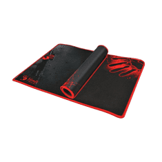 A4Tech Bloody B-081S, Gamer, 350x280x2 mm, Szövet, Csúszásmentes, Fekete-Piros, Egérpad