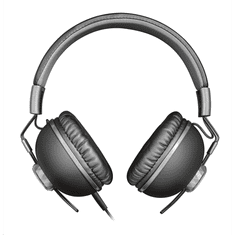 Trust Noma mikrofonos fejhallgató matt fekete (22578) (22578)