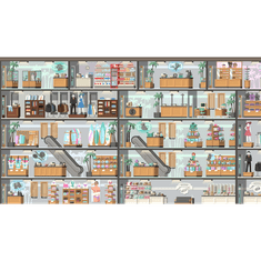 Kasedo Games Project Highrise: Miami Malls (PC - Steam elektronikus játék licensz)