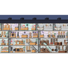 Kasedo Games Project Highrise: Miami Malls (PC - Steam elektronikus játék licensz)