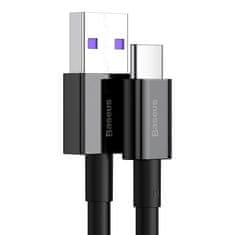 BASEUS adatkábel Superior Series USB/USB-C 66W 2m (11V 6A) fekete