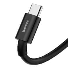 BASEUS adatkábel Superior Series USB/USB-C 66W 2m (11V 6A) fekete