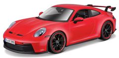 Maisto Piros Porsche 911 GT3 2022 modell 1:18