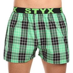 Styx 3PACK Tarka férfi klasszikus boxeralsó sport gumi (3B102830) - méret XXL