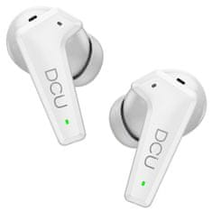 NEW DCU EARBUDS BT Bluetooth fejhallgató Fehér