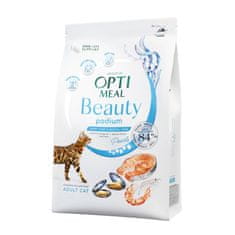 OptiMeal  BEAUTY PODIUM száraz macskatáp HOLISTIC tengeri koktél 4 kg