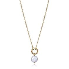 Viceroy Csillogó aranyozott gyöngy nyaklánc Elegant 13180C100-99