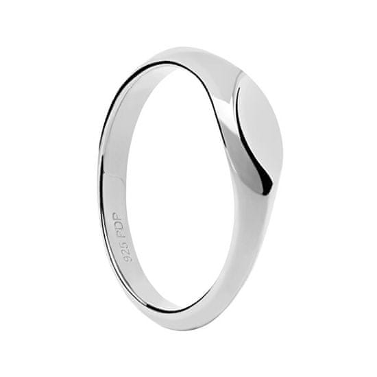 PDPAOLA Minimalista ezüst gyűrű Duke Vanilla AN02-A54