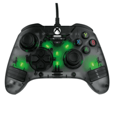 Snakebyte GamePad RGB X, Xbox Series X|S, Xbox One, PC, RGB lighting, Szürke, Vezetékes kontroller