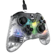 Snakebyte GamePad RGB X, Xbox Series X|S, Xbox One, PC, Dynamic RGB lighting, Vezetékes kontroller