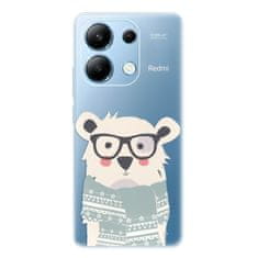 iSaprio Bear with Scarf szilikon tok Xiaomi Redmi Note 13