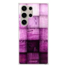 iSaprio Purple Squares szilikon tok Samsung Galaxy S24 Ultra