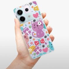 iSaprio Cat pattern 01 szilikon tok Xiaomi Redmi Note 13 Pro 5G / Poco X6 5G