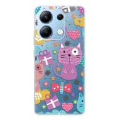 iSaprio Cat pattern 01 szilikon tok Xiaomi Redmi Note 13