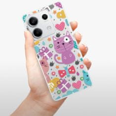 iSaprio Cat pattern 01 szilikon tok Xiaomi Redmi Note 13 5G