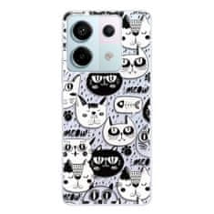 iSaprio Cat pattern 03 szilikon tok Xiaomi Redmi Note 13 Pro 5G / Poco X6 5G