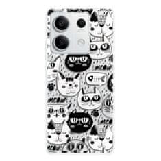 iSaprio Cat pattern 03 szilikon tok Xiaomi Redmi Note 13 5G