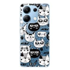 iSaprio Cat pattern 03 szilikon tok Xiaomi Redmi Note 13