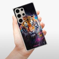 iSaprio Abstract Tiger szilikon tok Samsung Galaxy S24 Ultra
