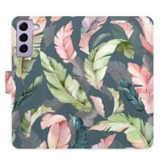 iSaprio Flower Pattern 09 flip tok Samsung Galaxy S22 5G