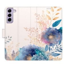 iSaprio Ornamental Flowers 03 flip tok Samsung Galaxy S22 5G