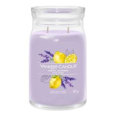 Yankee Candle Svíčka ve skleněné dóze , Citrón a levandule, 567 g