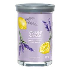 Yankee Candle Svíčka ve skleněném válci , Citrón a levandule, 567 g