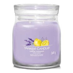 Yankee Candle Svíčka ve skleněné dóze , Citrón a levandule, 368 g