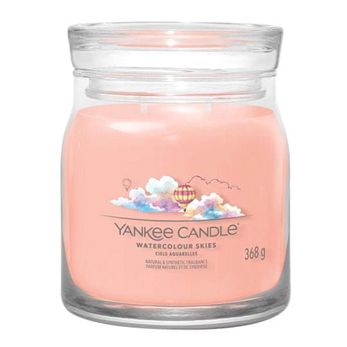 Yankee Candle Svíčka ve skleněné dóze , Akvarelová obloha, 368 g