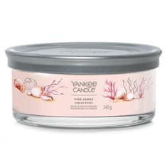 Yankee Candle Svíčka ve skleněném válci , Růžové písky, 340 g