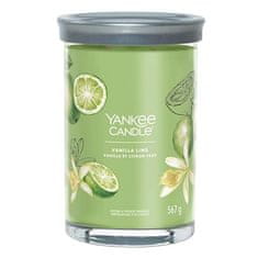 Yankee Candle Svíčka ve skleněném válci , Vanilka s limetkami, 567 g