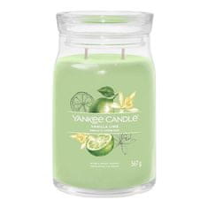 Yankee Candle Svíčka ve skleněné dóze , Vanilka s limetou, 567 g