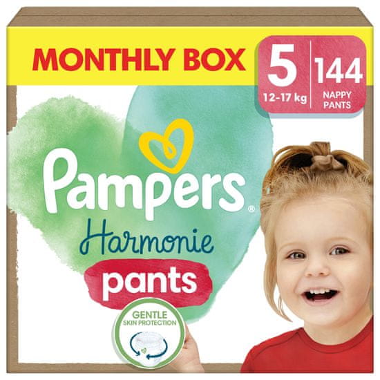 Pampers Harmonie Baby mérete. 5, 144 db, 12kg-17kg