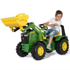 Rolly Toys John Deere pedálos traktor X-Trac prémium vödör csendes kerekek Rolly játékok