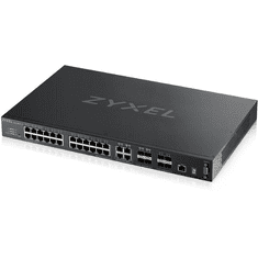 Zyxel XGS4600-32 Vezérelt L3 Gigabit Ethernet (10/100/1000) Fekete (XGS4600-32-ZZ0102F)