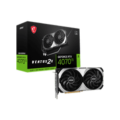 MSI GeForce RTX 4070 Ti 12GB GDDR6X Ventus 2X Videókártya (RTX 4070 TI VENTUS 2X 12G)