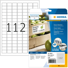 Herma Etiketten A4 weiß 25,4x16,9 mm extrem haftend 2800 St. (10916)