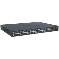 Intellinet 561334 Gigabit SPF Switch - Fekete (561334)
