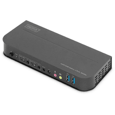 Digitus KVM-Switch, 2-Port, HDMI 4K, Metallgehäuse (DS-12874)