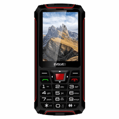 Evolveo StrongPhone W4 Dual-Sim mobiltelefon fekete-piros (SGP-W4-BR) (SGP-W4-BR)