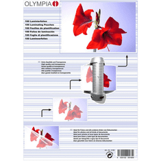 Olympia Laminierfolien DIN A4, 25 Stück 80 mic (9181)