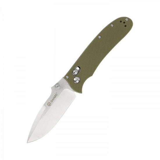 Ganzo Knife D704-GR D2 sokoldalú zsebkés 8,5 cm, zöld, G10