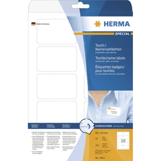 Herma Namensetik. A4 80x50 mm trennbar weiß ablösbar 250 St. (4412)