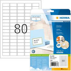 Herma Etiketten A4 weiß 35,6x16,9 mm Papier matt 2000 St. (4336)