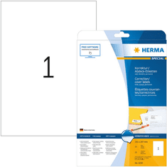 Herma Abdecketik. A4 weiß 210x297 mm Papier opak 25 St. (4230)