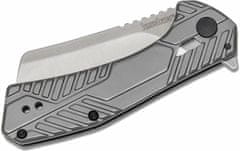 Kershaw K-3445 STATIC zsebkés 7,4 cm, szürke, teljesen acél