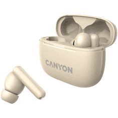 Canyon OnGo 10 ANC TWS-10 Bluetooth fülhallgató bézs (CNS-TWS10BG) (CNS-TWS10BG)