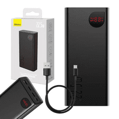 BASEUS Adaman Powerbank 40000mAh, 22.5W fekete (PPAD020101) (PPAD020101)