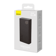 BASEUS Adaman Powerbank 40000mAh, 22.5W fekete (PPAD020101) (PPAD020101)