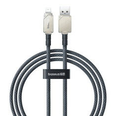 BASEUS Aramid Fiber USB-A - Lightning kábel 1m (P10355802221-00) (P10355802221-00)
